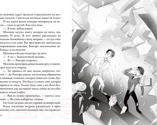 Изображение товара Книга Азбука Кот, который любил книги (Нацукава С.)