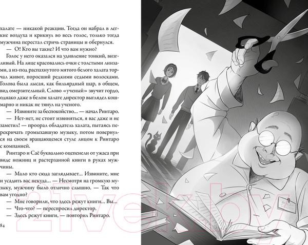 Изображение товара Книга Азбука Кот, который любил книги (Нацукава С.)