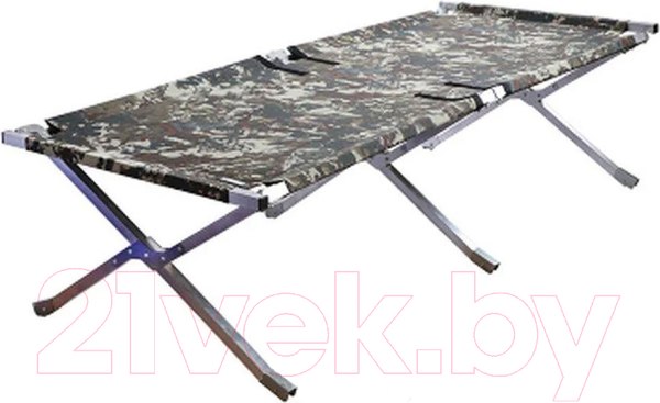 Изображение товара Раскладушка туристическая Следопыт 185x75x40 / PF-CB-06AL