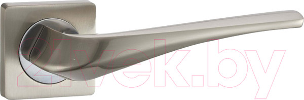 Изображение товара Ручка дверная Vettore R06.135 SN/CP (сатин/хром)