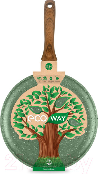 Изображение товара Блинная сковорода Нева Металл Посуда Eco Way EW6224