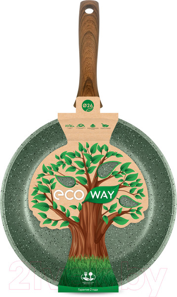 Изображение товара Сковорода Нева Металл Посуда Eco Way EW126
