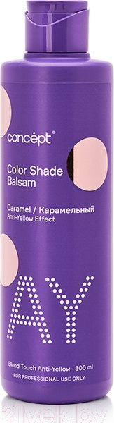 Изображение товара Оттеночный бальзам для волос Concept Эффект (300мл, карамельный блонд)