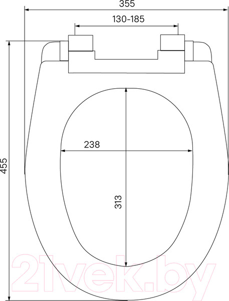 Изображение товара Сиденье для унитаза IDDIS Optima Home 004PPS3i31