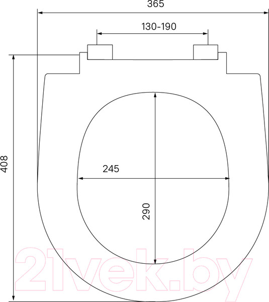 Изображение товара Сиденье для унитаза IDDIS Optima Home 142PPS0i31