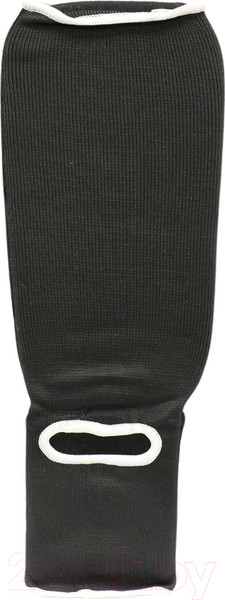 Изображение товара Защита голень-стопа для единоборств BoyBo Хлопчатобумажная BF243 (2XS, черный)