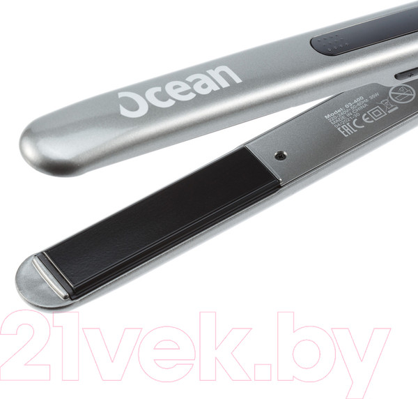 Изображение товара Выпрямитель для волос Dewal Ocean / 03-400 (серебристый)