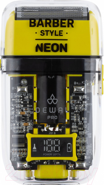 Изображение товара Электробритва Dewal Pro Barber Style Neon / 03-082 (желтый)