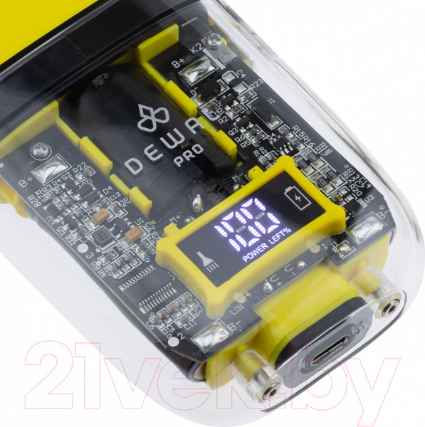 Изображение товара Электробритва Dewal Pro Barber Style Neon / 03-082 (желтый)