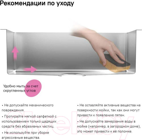 Изображение товара Мойка кухонная IDDIS Edifice EDI54S0i77