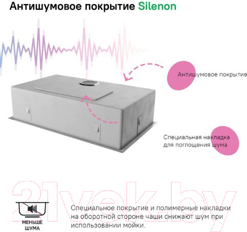 Изображение товара Мойка кухонная IDDIS Edifice EDI74G0i77