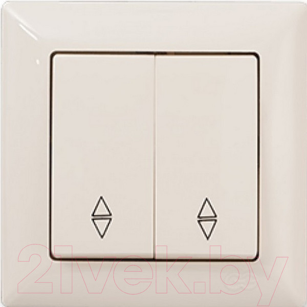 Изображение товара Выключатель Gunsan Visage 32281200-150109 (кремовый)