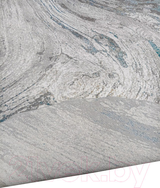 Изображение товара Коврик Milat Leda C793B-GRAY-BLUE-OVAL (0.8x1.5)