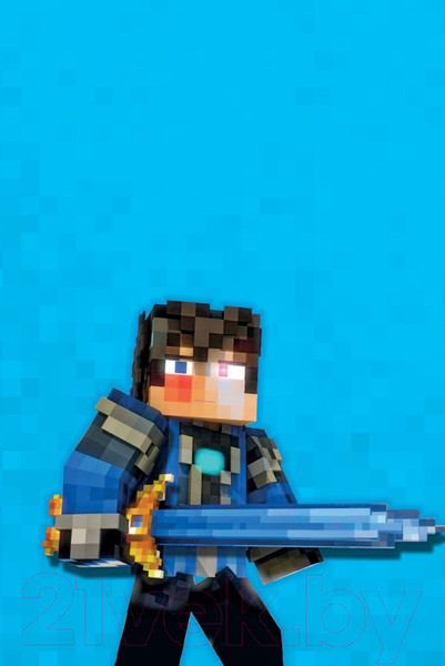 Изображение товара Комикс АСТ Minecraft. Царство страха. Графический роман (Олагер Р.)