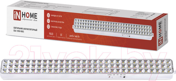 Изображение товара Светильник аварийный INhome 1098-90DC / 4690612029535