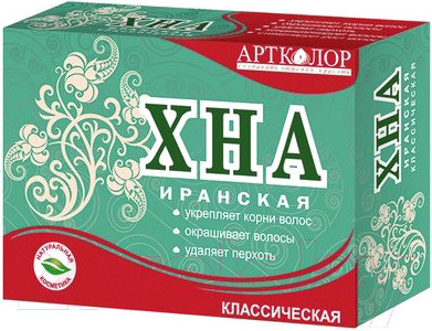 Изображение товара Порошковая краска для волос Артколор Хна Иранская (100г)