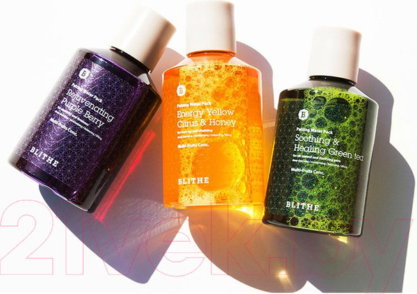 Изображение товара Маска для лица кремовая Blithe Energy Yellow Citrus&Honey Splash Mask (150мл)