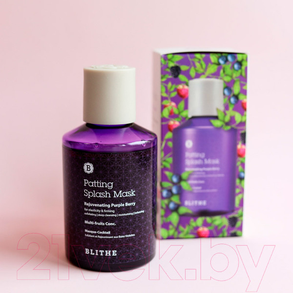 Изображение товара Маска для лица кремовая Blithe Rejuvenating Purple Berry Splash Mask (150мл)