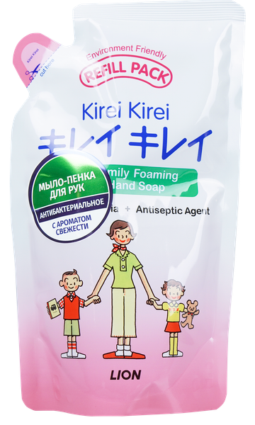 Изображение товара Мыло-пена Lion Kirei Kirei Воздушное антибактериальное (200мл)