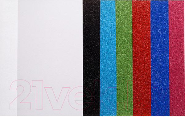 Изображение товара Набор цветной бумаги Мульти-пульти Енот в космосе / ЦБ7А5б_16846 (7цв)