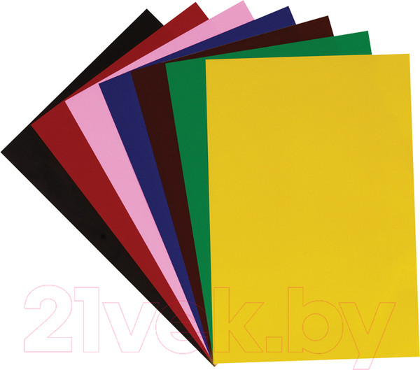 Изображение товара Набор цветной бумаги Мульти-пульти Приключение Енота / БС7А4_11095 (7цв)