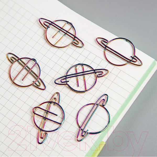 Изображение товара Скрепки Meshu Planets / MS_41583 (6шт)