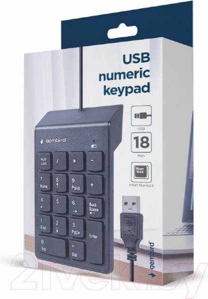 Изображение товара Клавиатура Gembird KPD-U-03 (черный)