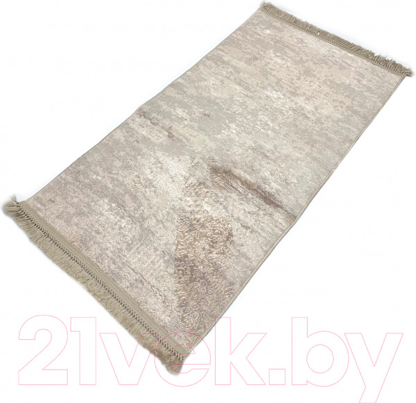 Изображение товара Набор ковриков для ванной и туалета Karven Buket Sacakli / KV 416 (Kahve/темно-бежевый)