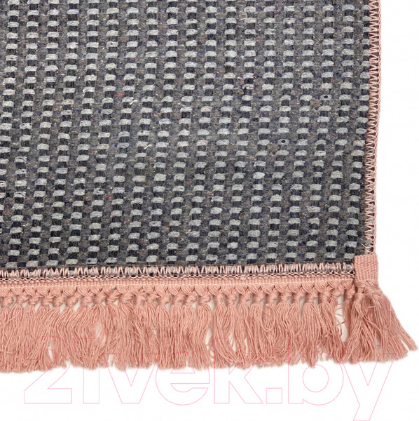Изображение товара Набор ковриков для ванной и туалета Karven Buket Sacakli / KV 416 (Pudra/пудра)