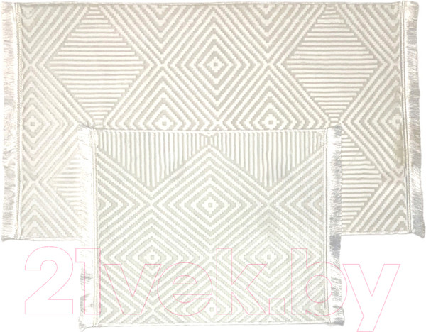 Изображение товара Набор ковриков для ванной и туалета Karven Saten / KV 430 (v-4)