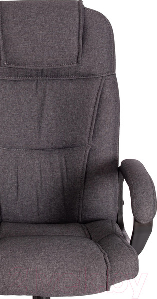 Изображение товара Кресло офисное Tetchair Bergamo (хром 22/ткань темно-серый F68)