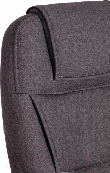 Изображение товара Кресло офисное Tetchair Bergamo (хром 22/ткань темно-серый F68)