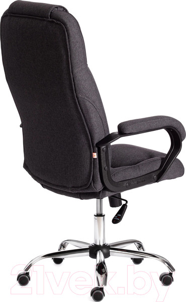 Изображение товара Кресло офисное Tetchair Bergamo (хром 22/ткань темно-серый F68)