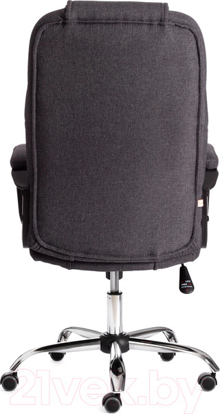 Изображение товара Кресло офисное Tetchair Bergamo (хром 22/ткань темно-серый F68)