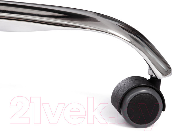 Изображение товара Кресло офисное Tetchair Bergamo (хром 22/ткань темно-серый F68)