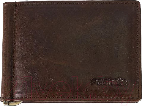 Изображение товара Зажим для денег Poshete 196-3610-14-DBW (коричневый)