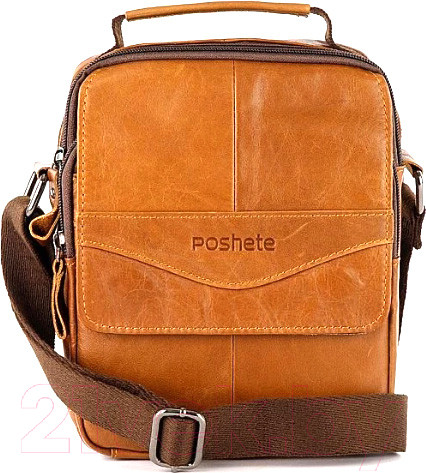 Изображение товара Сумка Poshete 196-9067-46-DCM (dark camel)