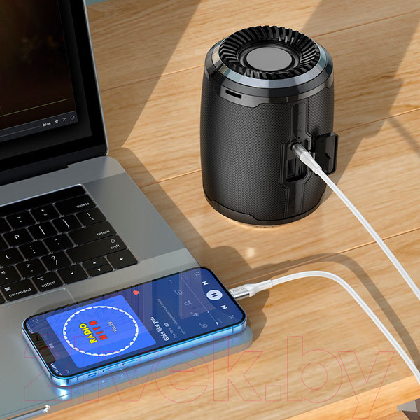 Изображение товара Кабель Hoco UPA22 Lightning (1м, белый)