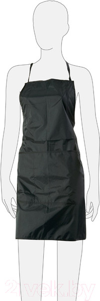 Изображение товара Фартук парикмахерский Dewal BB04B (черный)