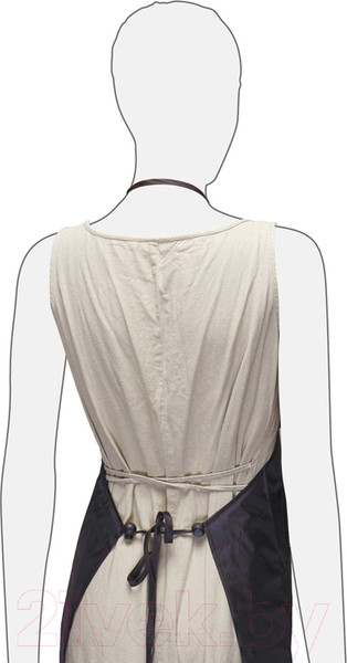 Изображение товара Фартук парикмахерский Dewal BB04B (черный)