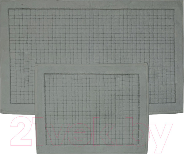 Изображение товара Набор ковриков для ванной и туалета Karven Ekose / KV 424 (Gri/серый)