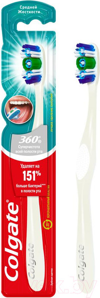 Изображение товара Зубная щетка Colgate 360 Суперчистота всей полости рта
