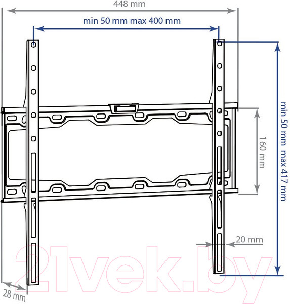 Изображение товара Кронштейн для телевизора Kromax Element-3