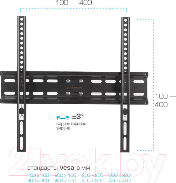 Изображение товара Кронштейн для телевизора ARM Media LCD-413