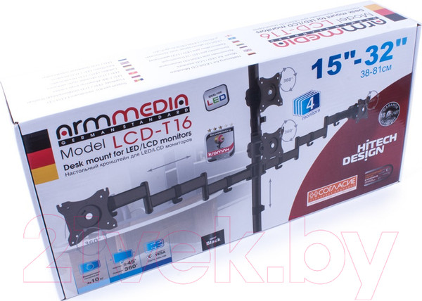 Изображение товара Кронштейн для телевизора ARM Media LCD-T16