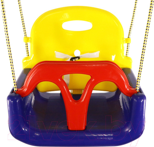 Изображение товара Качели Kampfer Пластиковые 3 в 1 (синий/желтый/красный)