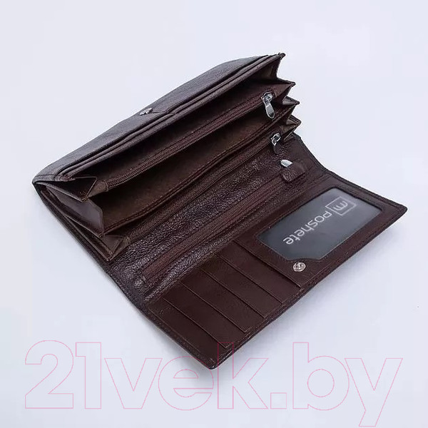 Изображение товара Портмоне Poshete 827-035-2-12-BRW (коричневый)