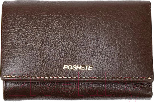 Изображение товара Портмоне Poshete 827-8830-2-DBW (коричневый)