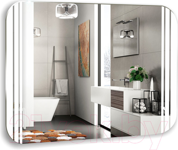 Изображение товара Зеркало Silver Mirrors Force 91.5x68.5 / LED-00002524