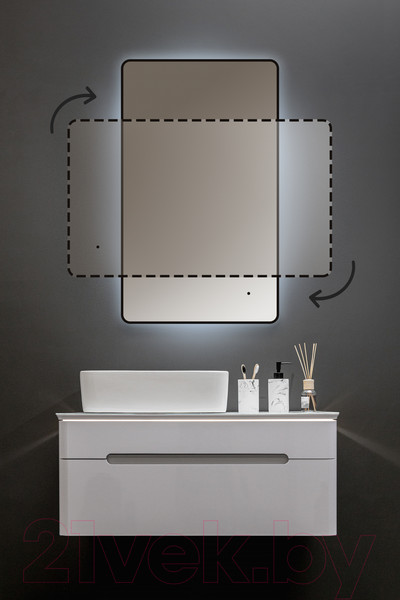 Изображение товара Зеркало Silver Mirrors Incanto 120x80 / LED-00002570